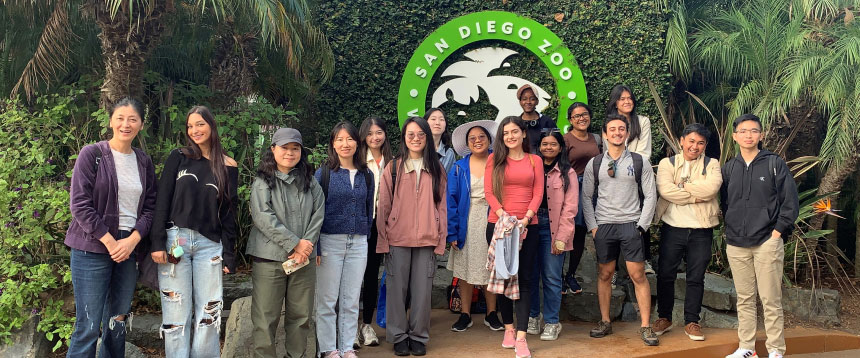 students at San Diego Zoo